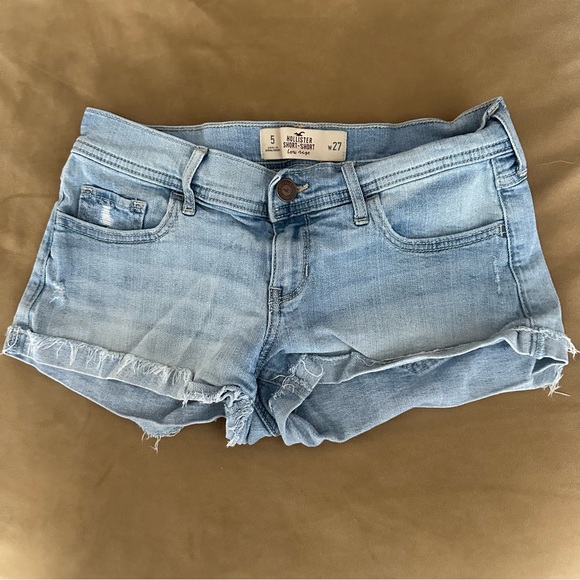 Hollister short-short low rise, size: 5, blue - Picture 1 of 2